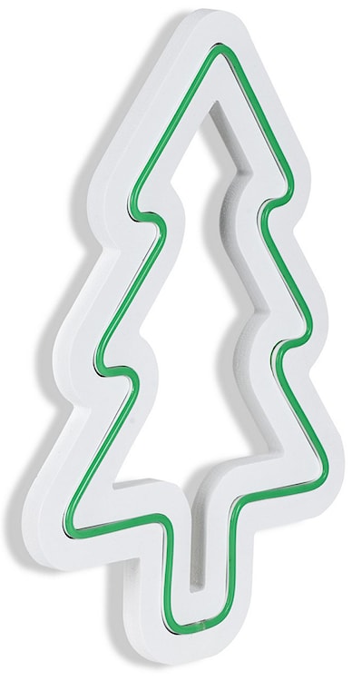Neon na ścianę Awrell zielona choinka  - zdjęcie 7