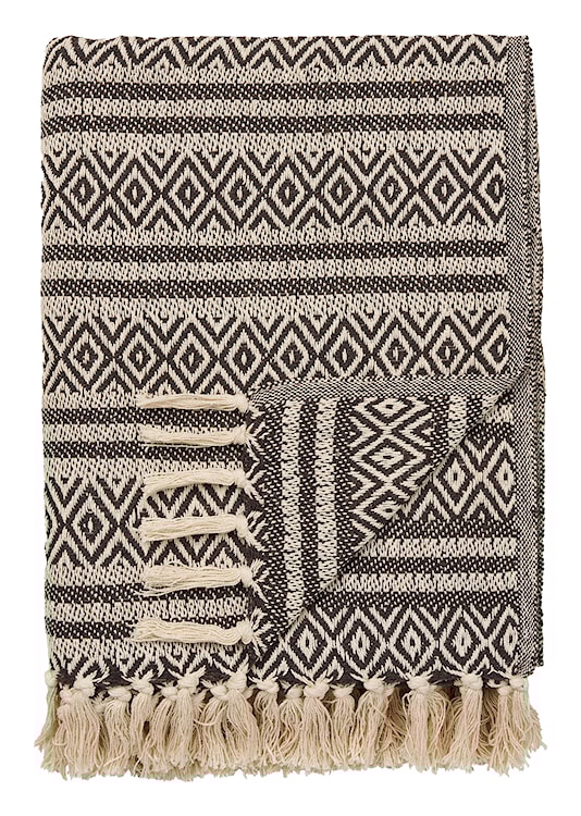 Koc Adana 180x130 cm brązowy 