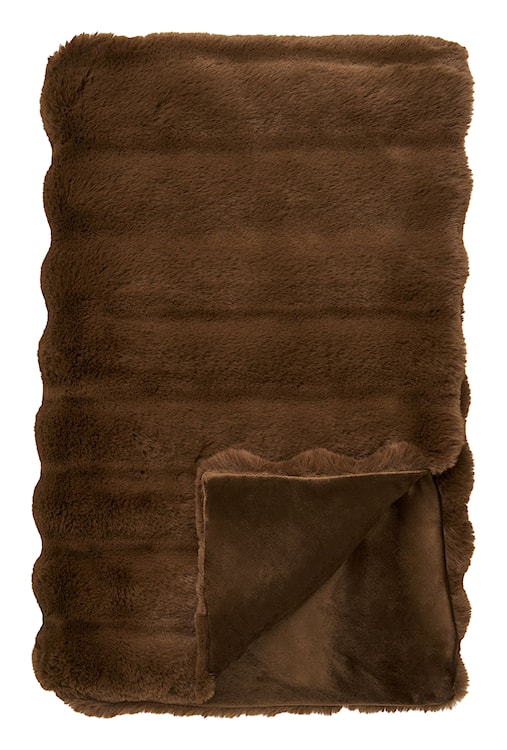 Koc Galena 180x130 cm brązowy