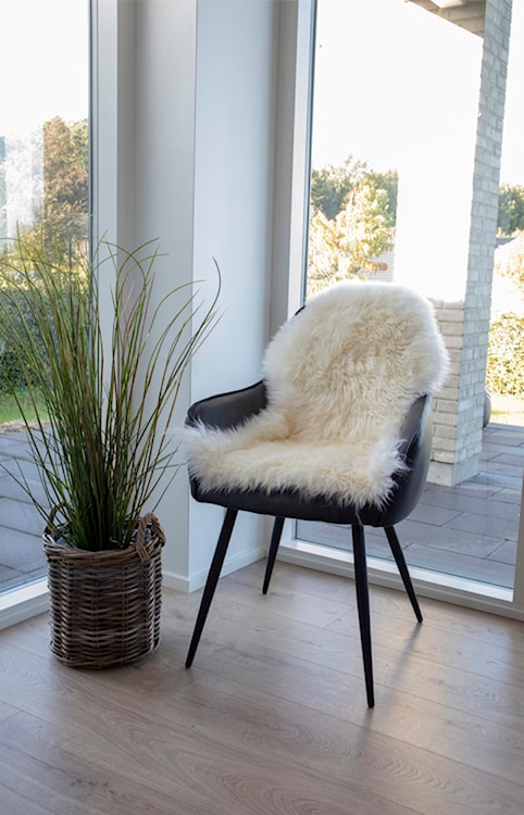 Dywan Mumbria 50x85 cm skóra jagnięca - kość słoniowa  - zdjęcie 3