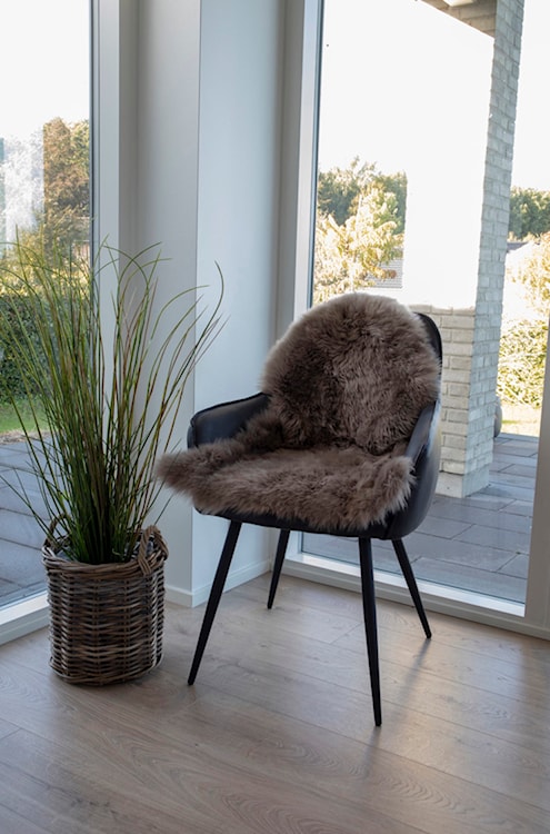 Dywan Mumbria 50x85 cm skóra jagnięca - brązowy  - zdjęcie 2