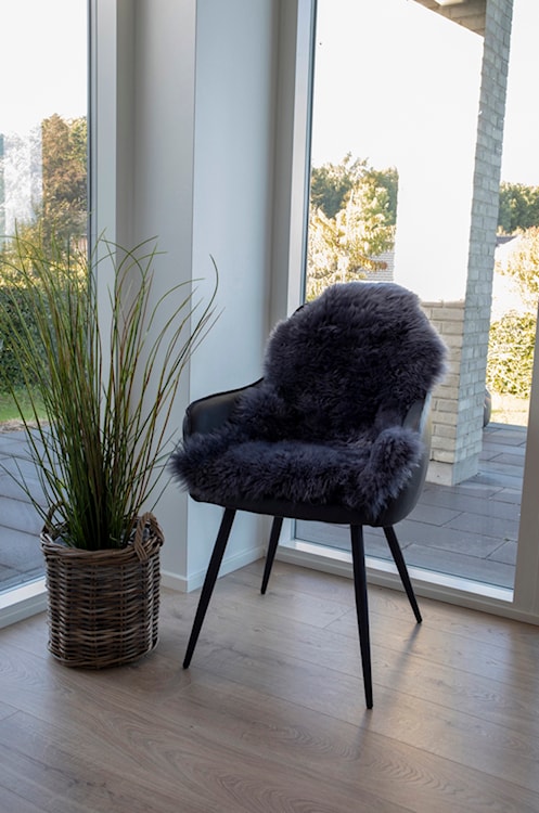 Dywan Mumbria 50x85 cm skóra jagnięca - szary  - zdjęcie 2