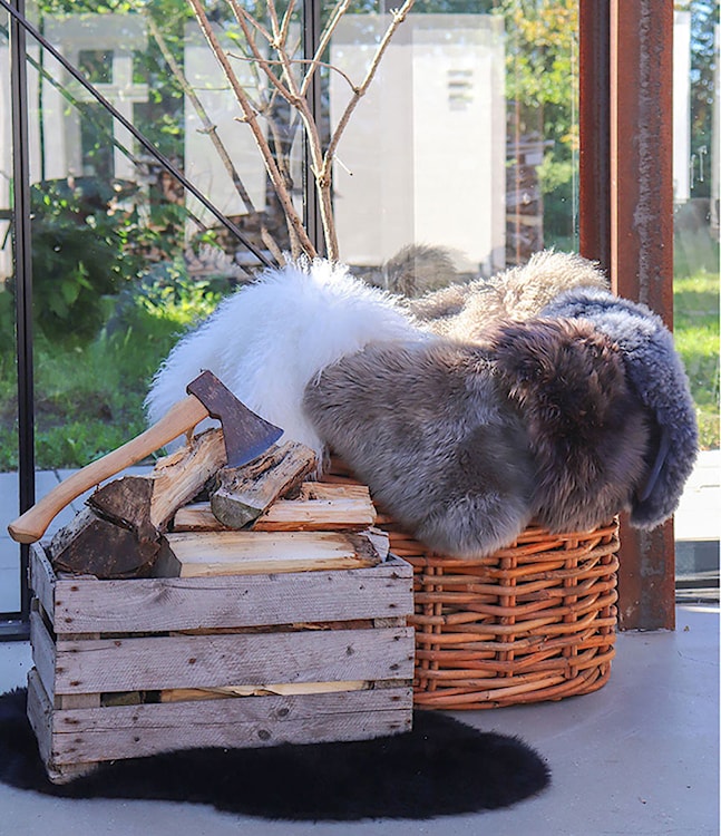 Dywan Mumbria 50x85 cm skóra jagnięca - szary  - zdjęcie 3