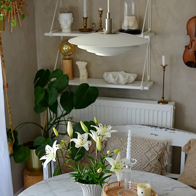 Lampa wisząca Bretagne biała  - zdjęcie 3