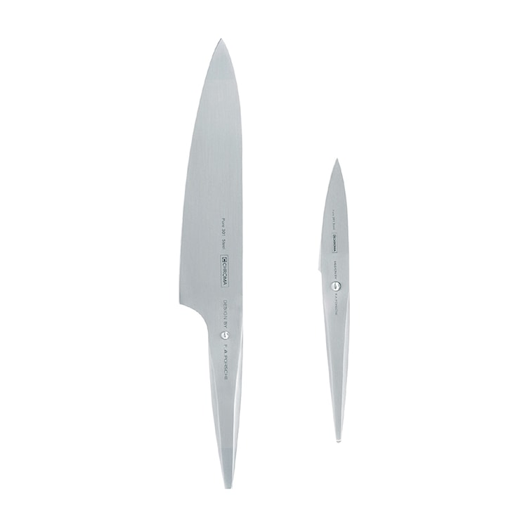 Zestaw dwóch noży: nóż do obierania 77 mm oraz nóż kucharza 200 mm  - zdjęcie 3