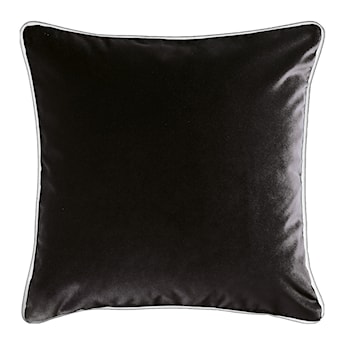 Poduszka dekoracyjna Elatus w tkaninie PET FRIENDLY 45x45 cm czarnobiała