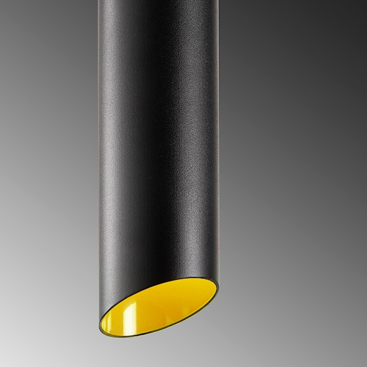Lampa sufitowa Rientaki x5 spoty 85 cm czarna  - zdjęcie 5