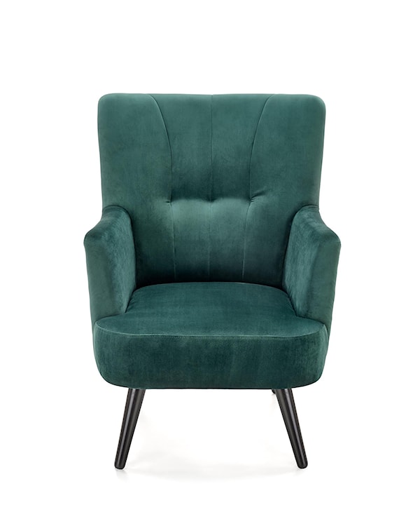 Fotel wypoczynkowy Assalish zielony velvet  - zdjęcie 9