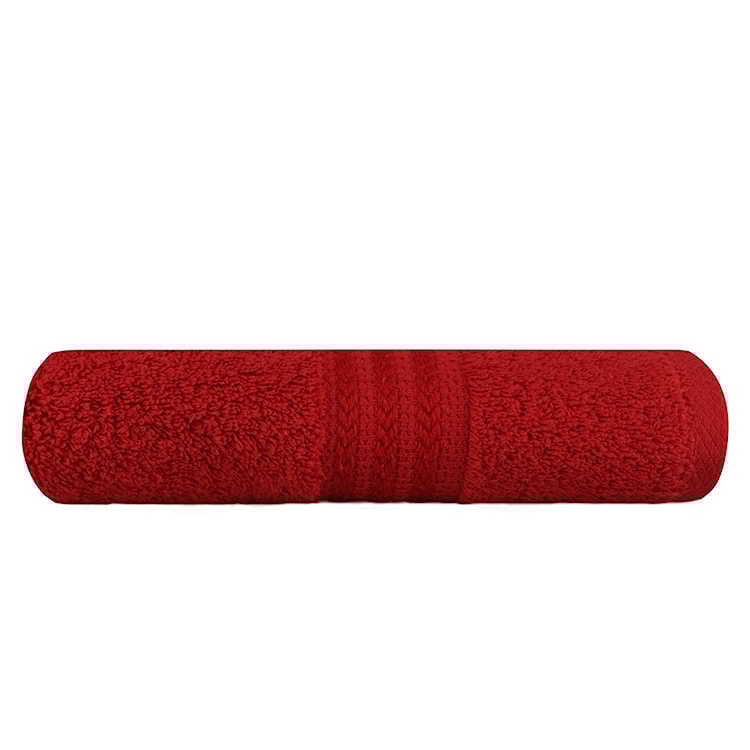 Ręcznik do rąk Bainrow 50/90 cm czerwony  - zdjęcie 3