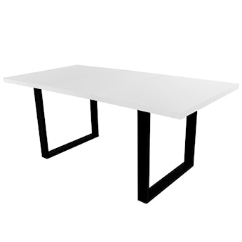 Stół rozkładany Lameca 160-210x90 cm biały