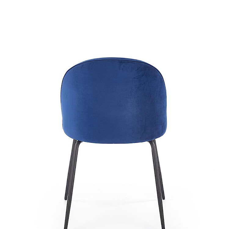 Krzesło tapicerowane Naiva granatowy  - zdjęcie 8