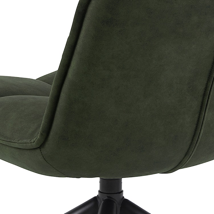 Fotel obrotowy pikowany Ayben oliwkowy  - zdjęcie 5