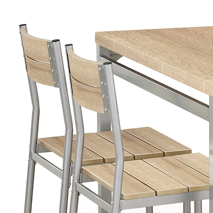 Stół z krzesłami Ovio dąb sonoma  - zdjęcie 2