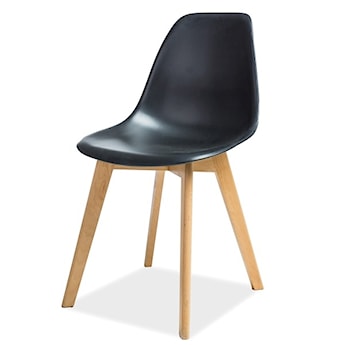 Krzesło Estella czarne - buk