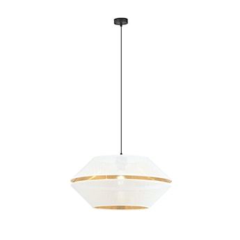 Lampa wisząca Shinds biało-złota