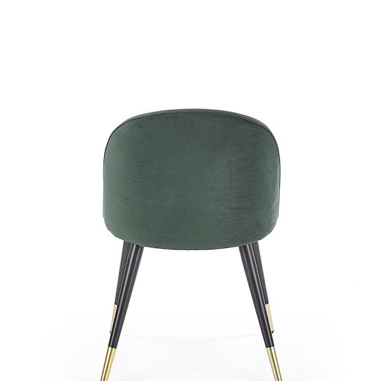 Krzesło tapicerowane Flariz butelkowa zieleń  - zdjęcie 9