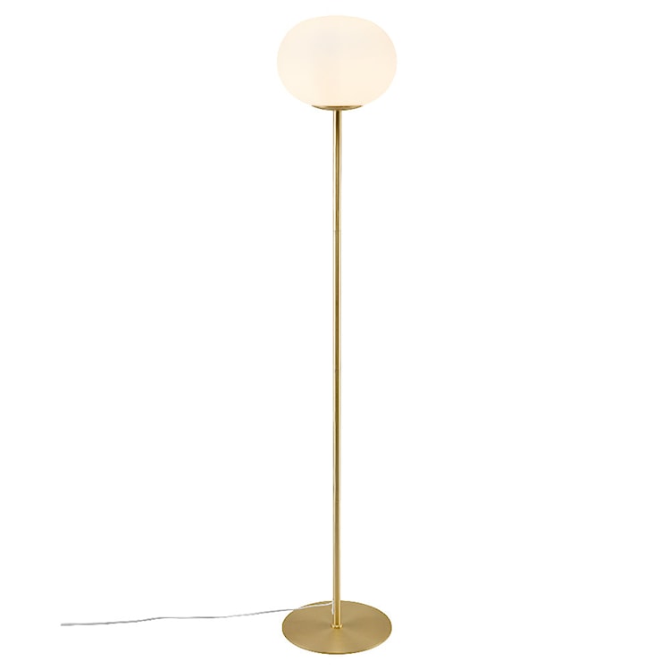 Lampa podłogowa Alton 150 cm na złotej podstawie  - zdjęcie 14