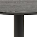 Stół okrągły Balsamita średnica 110 cm jesion na czarnej nodze  - zdjęcie 4
