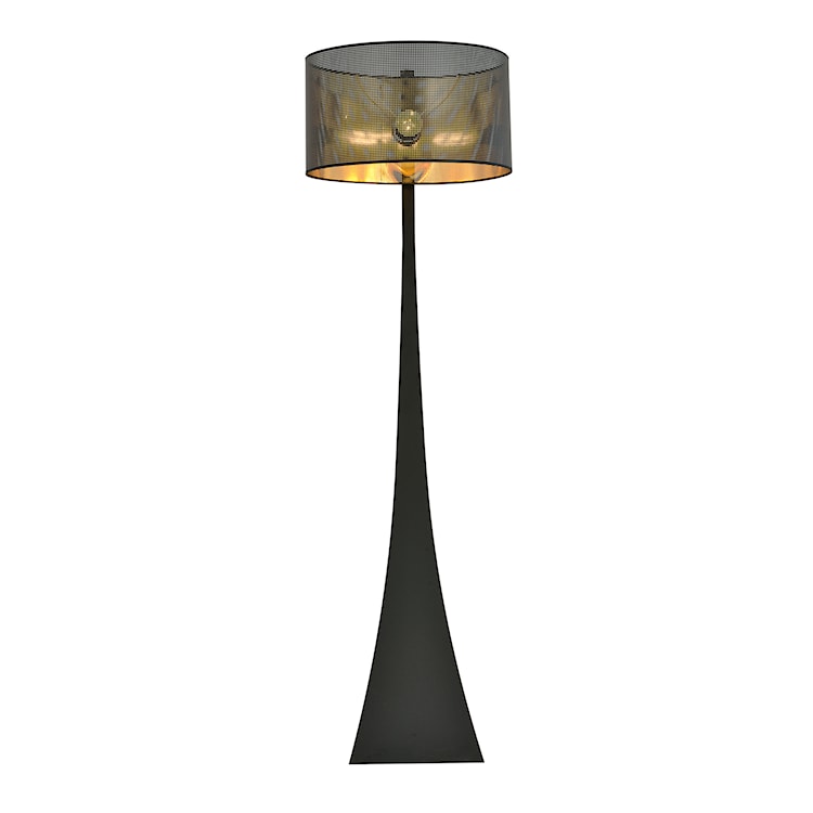 Lampa podłogowa Sonalla czarno-złota  - zdjęcie 2