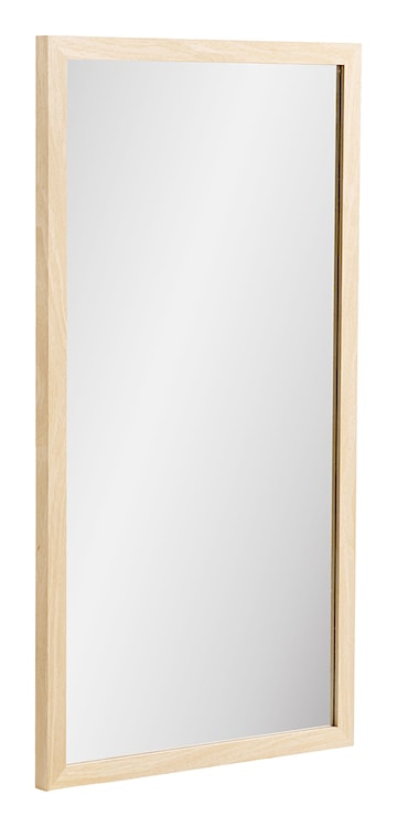 Lustro Scottsdale 75x45 cm w jasnobrązowej ramie  - zdjęcie 5
