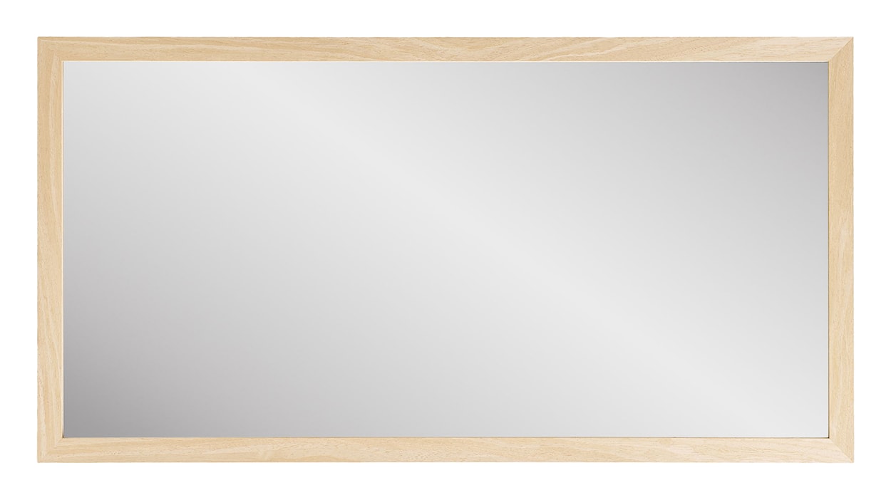 Lustro Scottsdale 75x45 cm w jasnobrązowej ramie  - zdjęcie 6