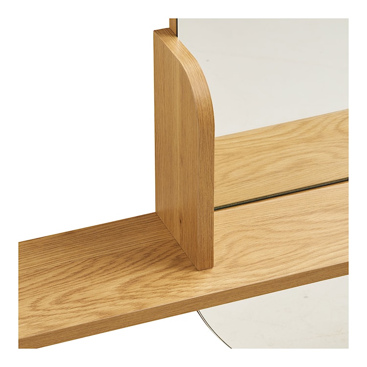 Lustro ścienne Barco 94x92 cm z półką  - zdjęcie 6
