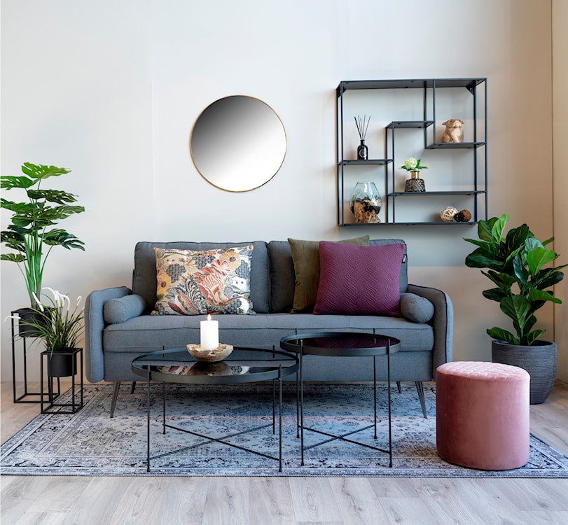 Lustro Magoita średnica 60 cm  - zdjęcie 6