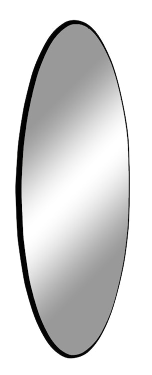 Lustro Magoita z czarną ramą średnica 60 cm  - zdjęcie 4