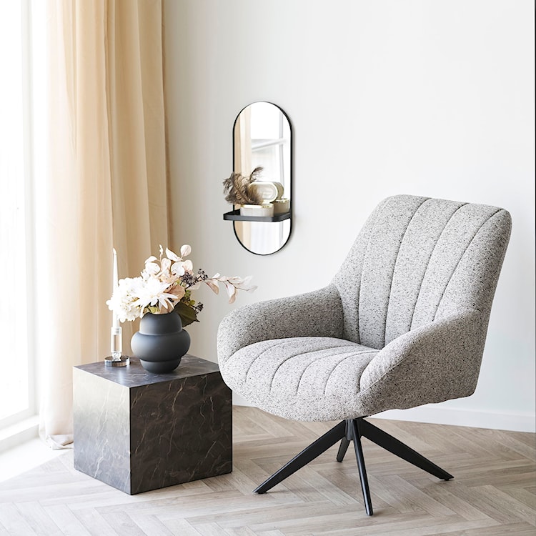 Lustro ścienne Olbia 60x25 cm z półką  - zdjęcie 2
