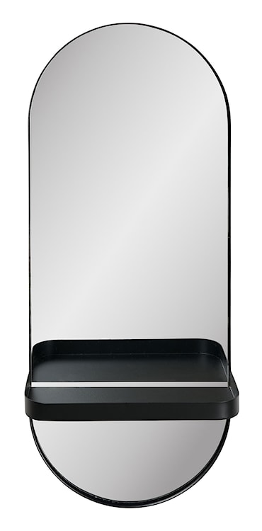 Lustro ścienne Olbia 60x25 cm z półką 
