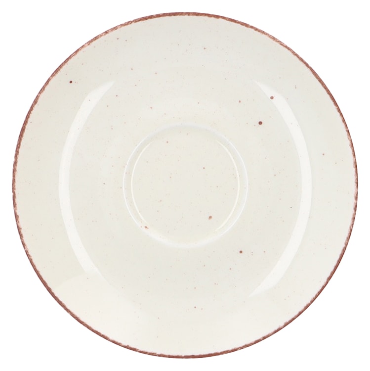 Zestaw 6 filiżanek porcelanowych City beżowo-brązowy  - zdjęcie 5