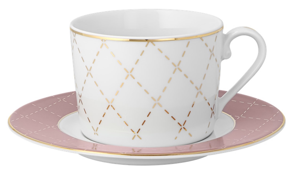 Serwis do kawy porcelanowy dla 6 os. Jenny mokka  - zdjęcie 3