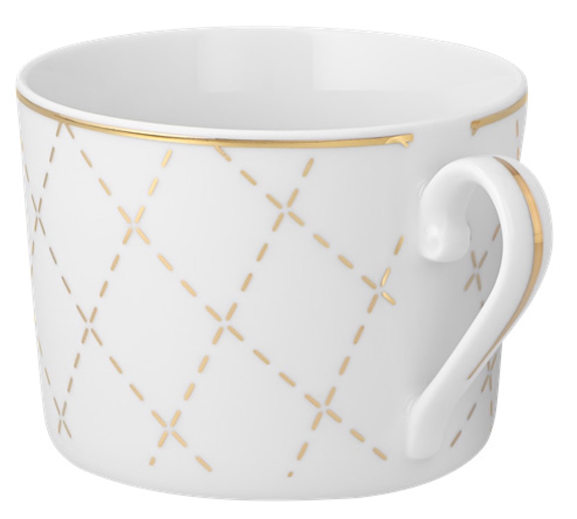 Serwis do kawy porcelanowy dla 6 os. Jenny mokka  - zdjęcie 5