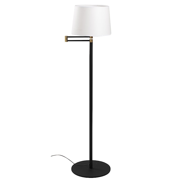 Lampa podłogowa Miperms 120 cm czarno-złota