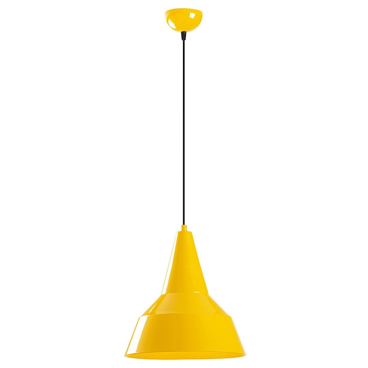 Lampa sufitowa Ardulace średnica 30 cm żółta  - zdjęcie 4