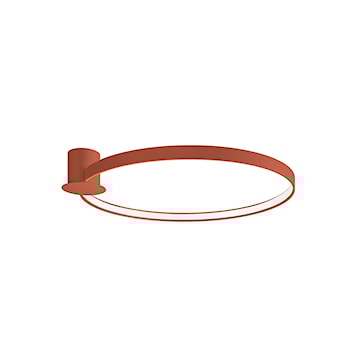 Plafon Rio LED 78 cm ochra czerwona 3000K