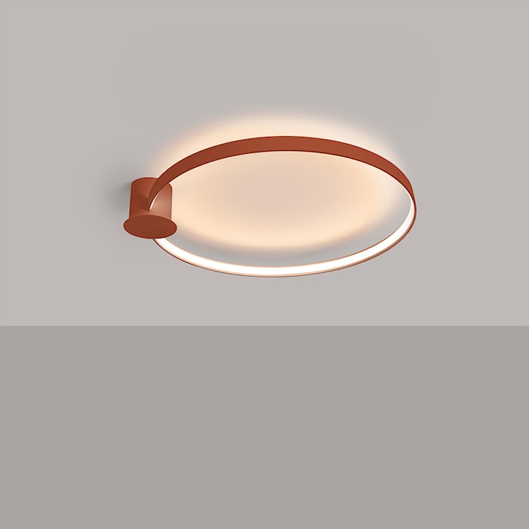 Plafon Rio LED 78 cm ochra czerwona 3000K  - zdjęcie 6