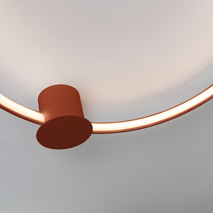 Plafon Rio LED 78 cm ochra czerwona 3000K  - zdjęcie 9