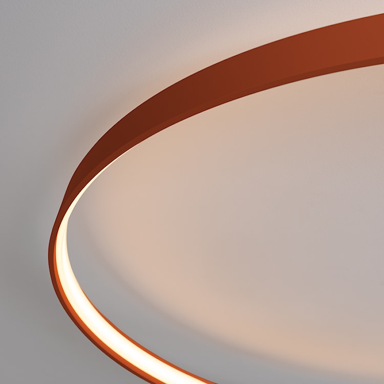 Plafon Rio LED 78 cm ochra czerwona 3000K  - zdjęcie 11