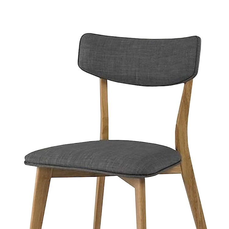 Krzesło tapicerowane Nylar szare  - zdjęcie 3