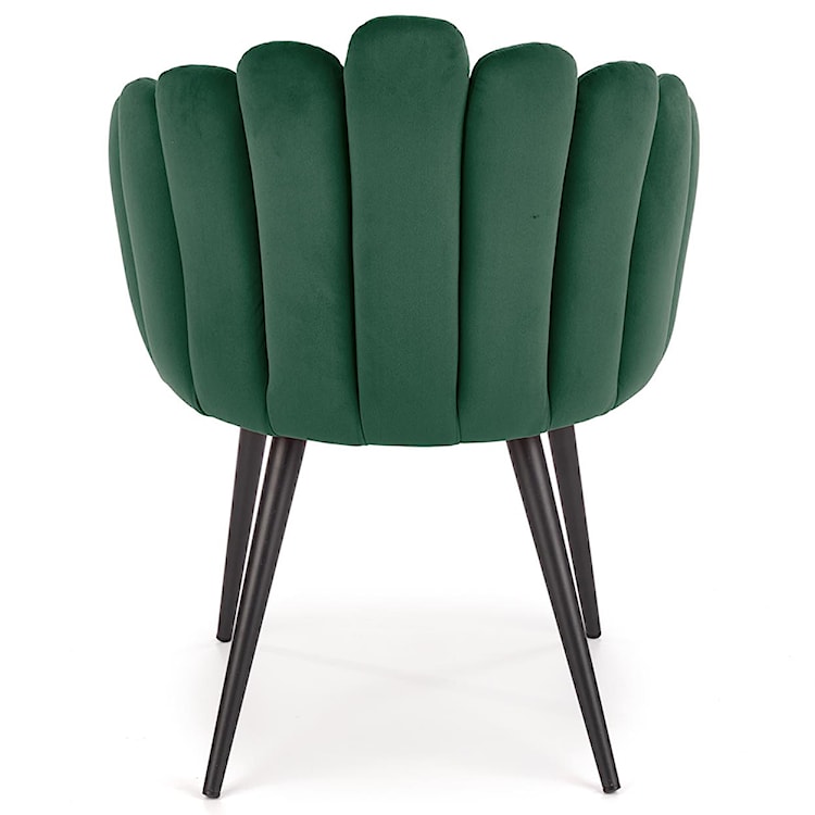 Krzesło tapicerowane Glidole zielone  - zdjęcie 5