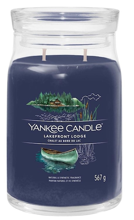 Świeca zapachowa Yankee Candle Lakefront Lodge 567 g 