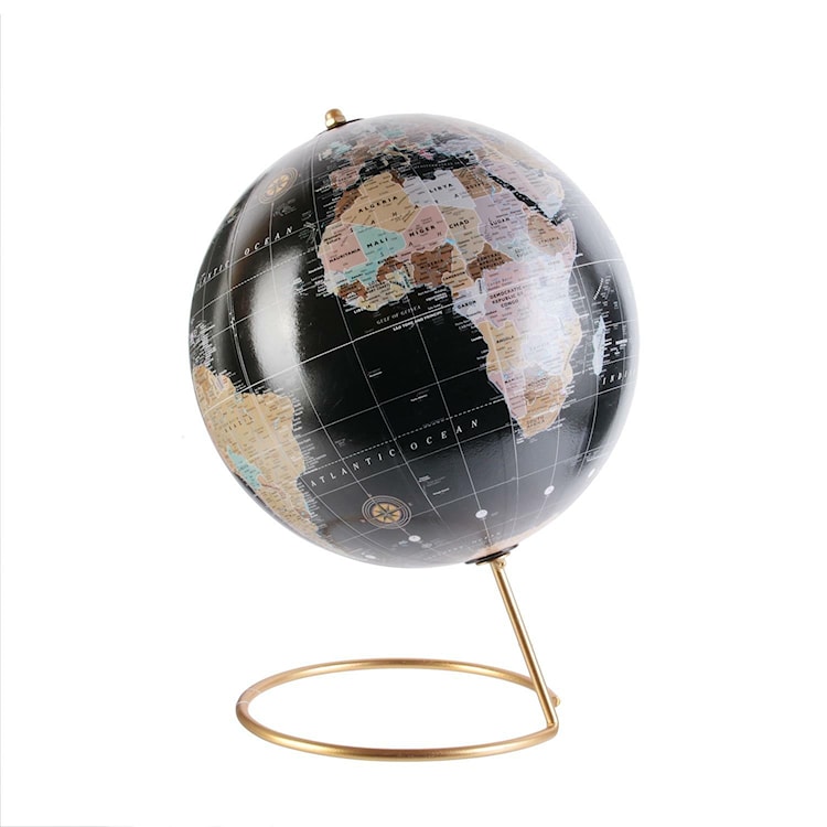 Globus Chisse czarny w stylu minimalistycznym średnica 21,5 cm  - zdjęcie 3