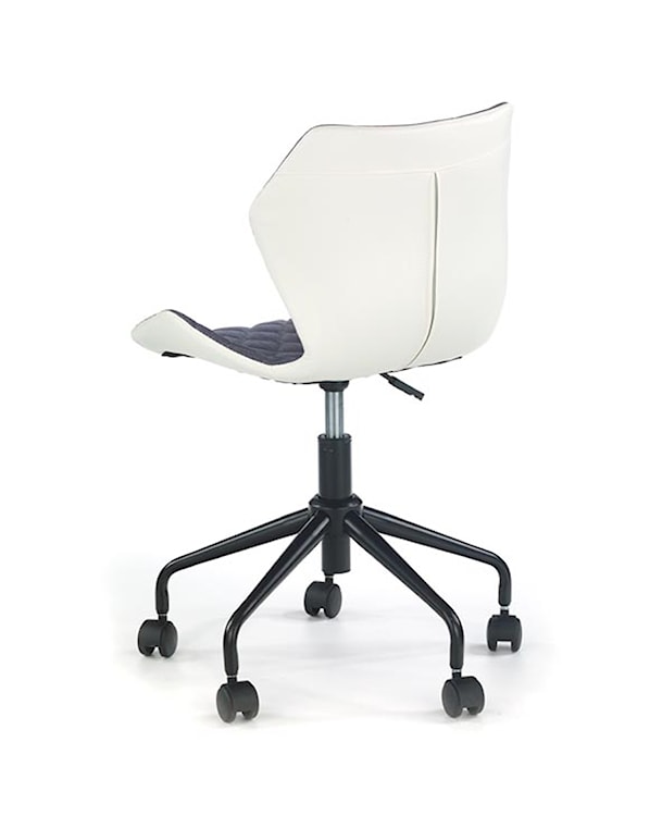 Fotel biurowy Forint biało-popielaty  - zdjęcie 5