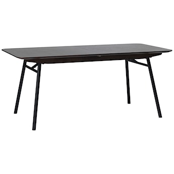 Stół rozkładany Chesseo 90x180-230 cm na metalowych nogach dąb espresso