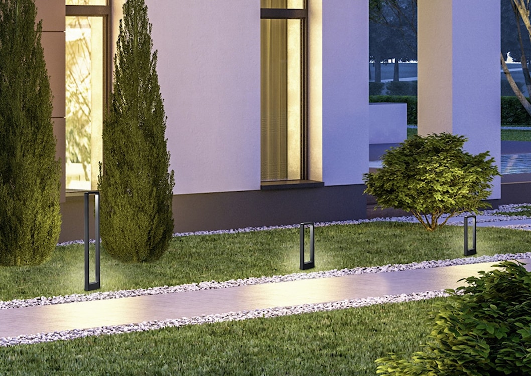 Lampa ogrodowa Reno LED antracytowa  - zdjęcie 2