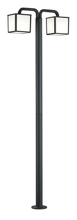 Lampa ogrodowa Cubango x2 200 cm antracytowa 
