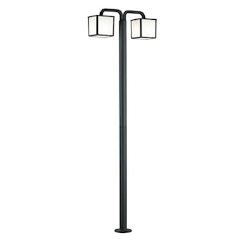 Lampa ogrodowa Cubango x2 200 cm antracytowa