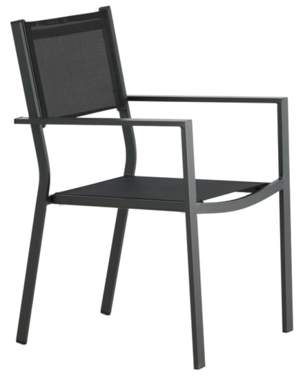 Krzesło ogrodowe Misando szare