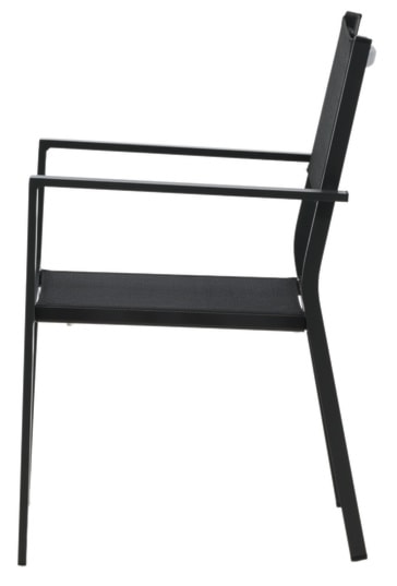 Krzesło ogrodowe Misando aluminium szare  - zdjęcie 7